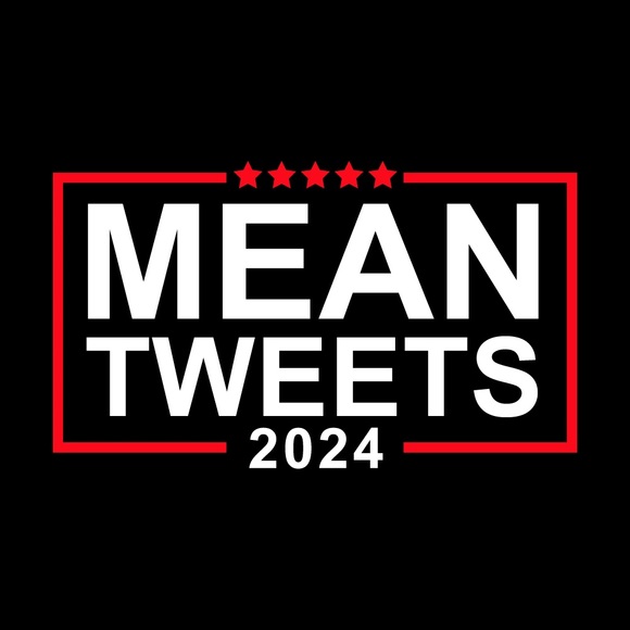 NEW LAT Apparel Unisex 3/4 Sleeve “Mean Tweets 2024” Baseball Shirt - Picture 5 of 7